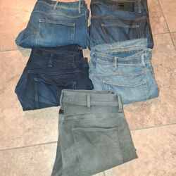 G-STAR 5620 Mens Jeans 38w/32l