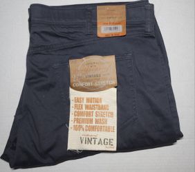 Weatherproof Vintage men's comfort stretch straight-fit pants