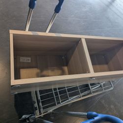 IKEA BESTÅ Frame, white stained oak effect, 47 1/4x15 3/4x15 "