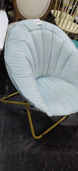 New saucer chair mint color