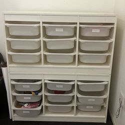 White Storage Drawer