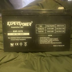 12V 7Ah Battery For Motorcycles, ATV’s, Alarm Backups, etc Only $15/firm