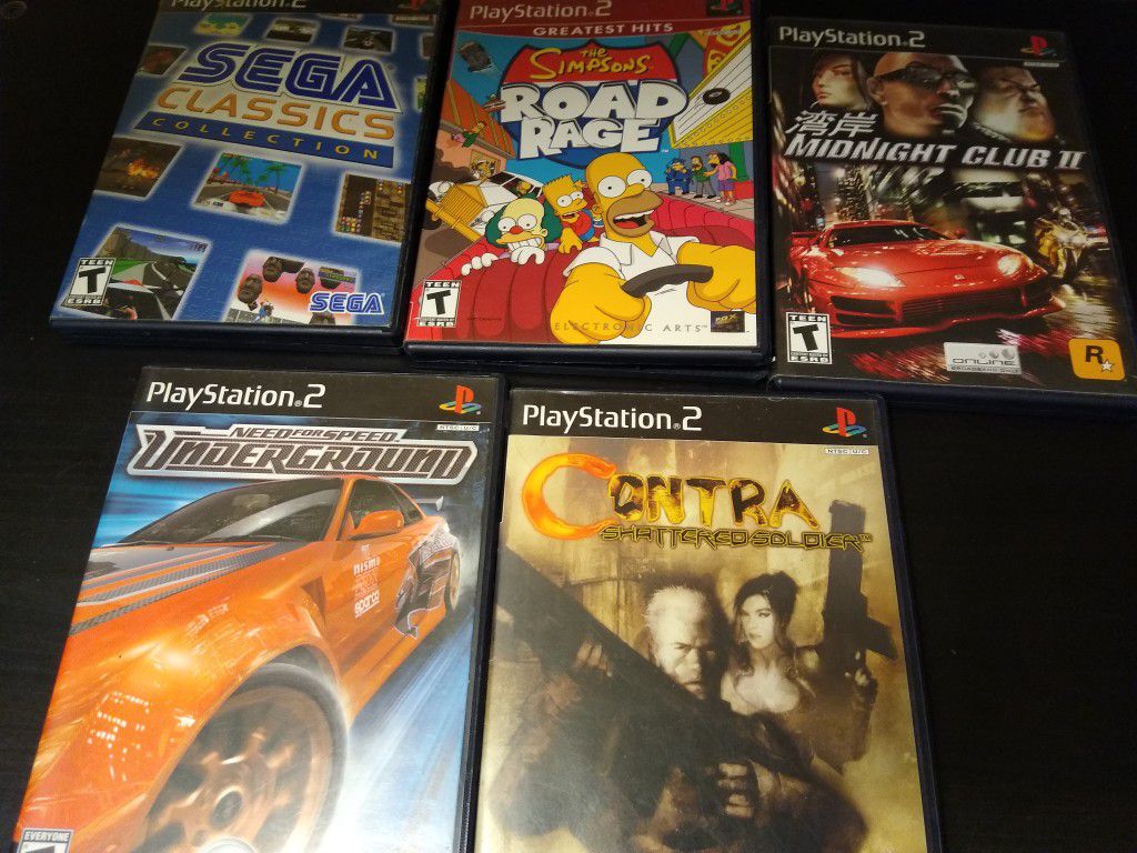 Ps2 game's