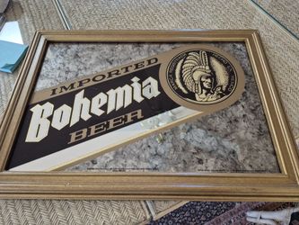 Bohemia Beer Mirror
