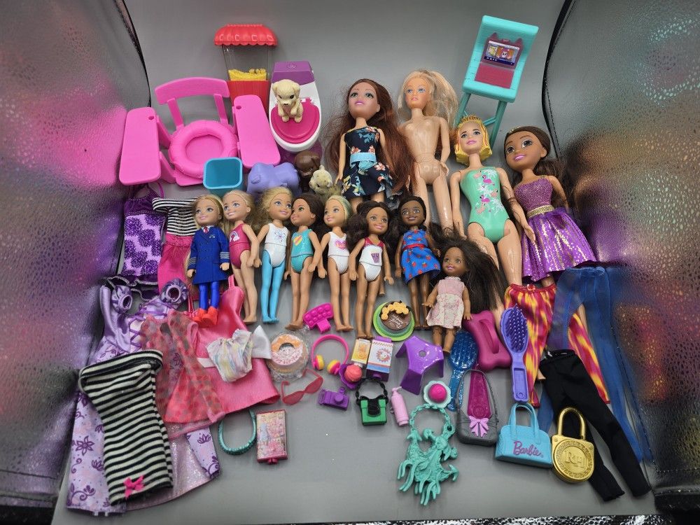 Large Barbie And Doll Lot