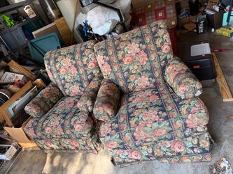 Floral Upholstered chairs