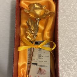 Decorative Gold Rose
