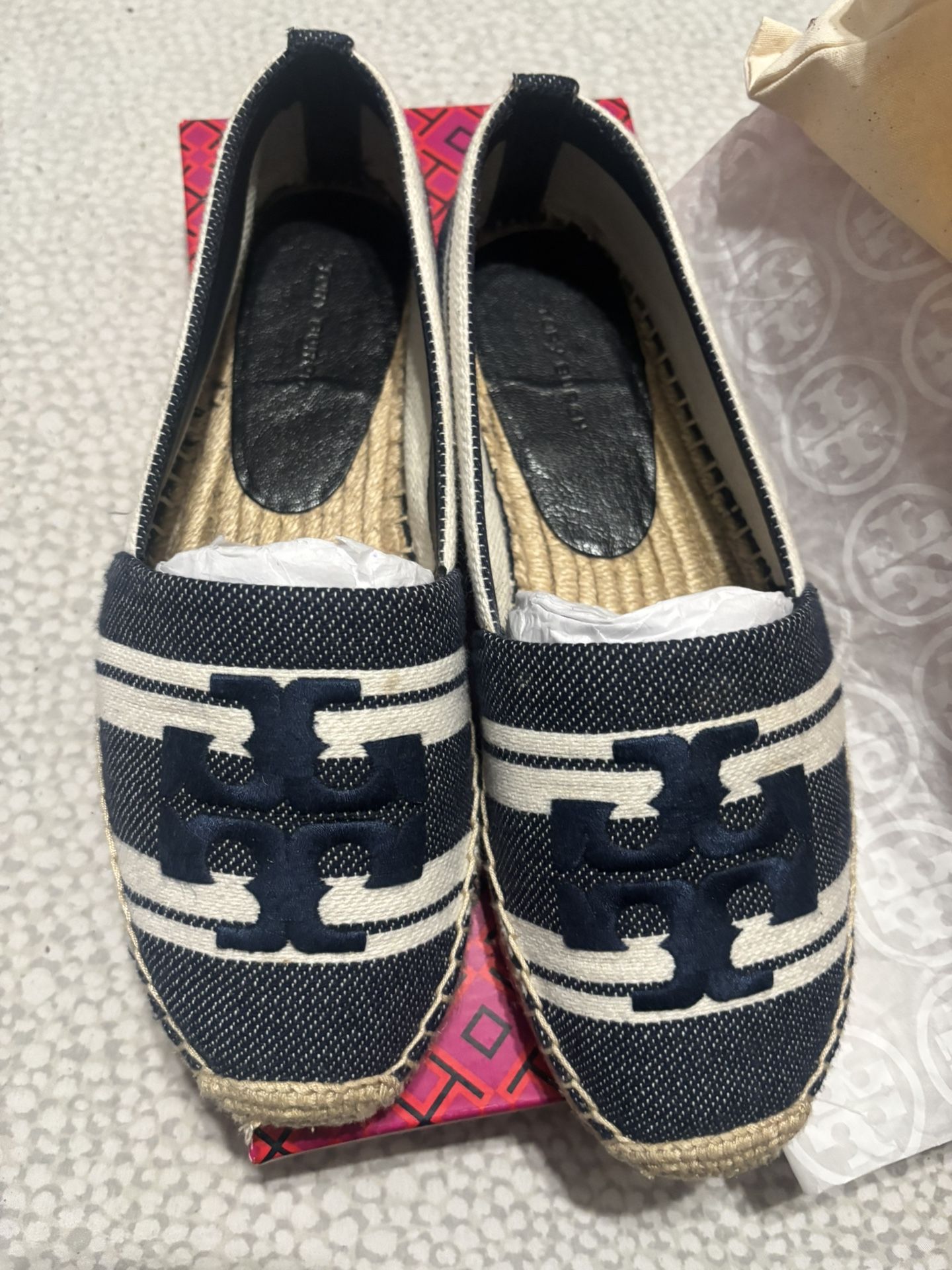 TB Espadrille Flats