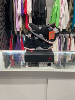 Jordan 4 Retro Bred 2019 Size 10