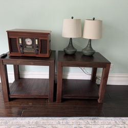 Can Sell Separatly, Corner/ Bedside Table, Recorder, Bedside lamps , Sold Separately 