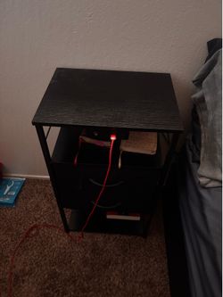 Nightstand LED with charging ports