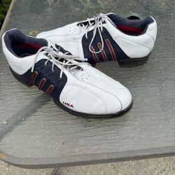 Adidas Tour 360 Golf Shoes Ryder Cup USA Special Edition Size 10
