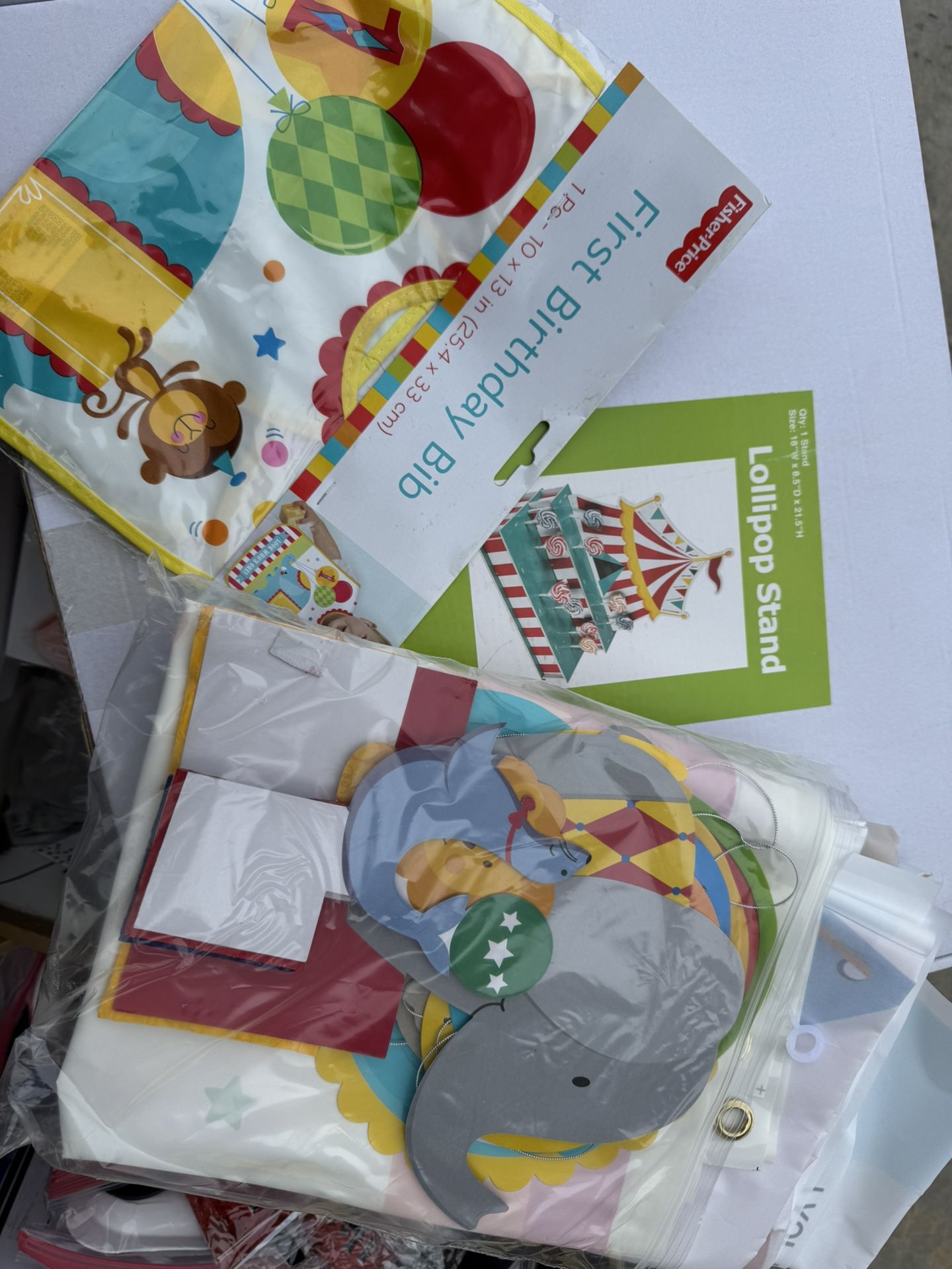 Circus Theme Birthday Supplies