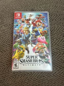 Super smash bros ultimate Nintendo switch game