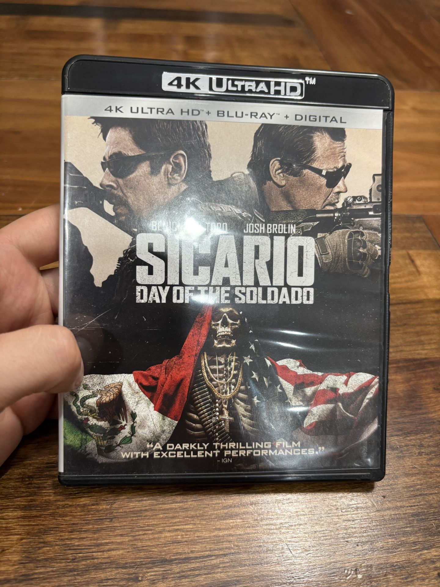 Sicario: Day of the Soldado - 4k Ultra HD + Blu Ray