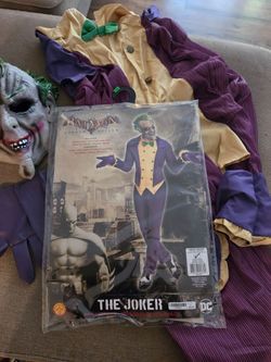 Joker costume adult large