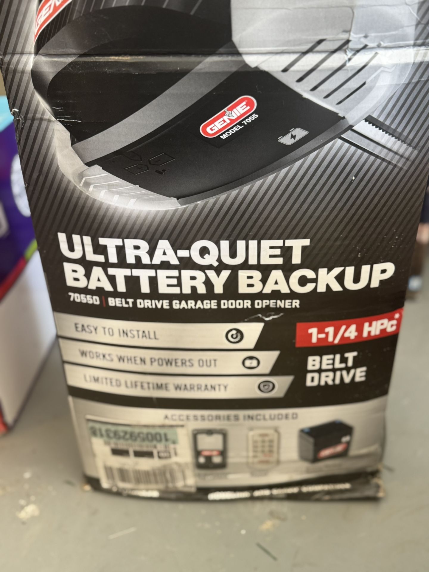 Genie Signature Series Ultra Quiet Battery Pack