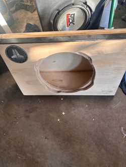 Custom birch wood subwoofer box for JL 13 tw5