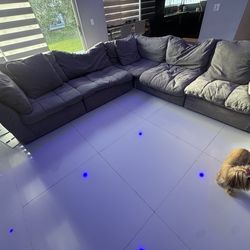 Sectional pull away sofa