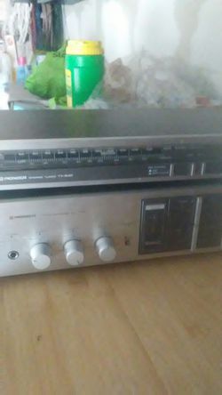 PIONEER STEREO TUNER TX-540 and AMPLIFIER