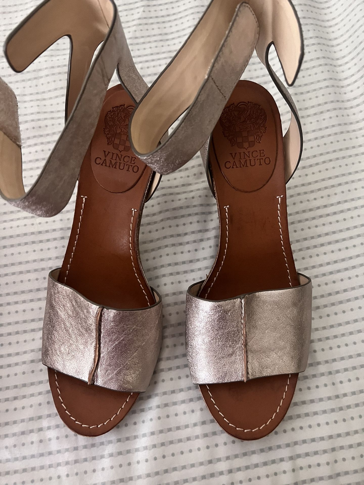 Vince Camuto Leather Sandals Size