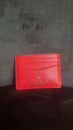 Red Kate Spade Card Holder