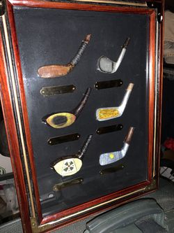 Golf club frame