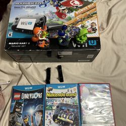 Mario Kart 8 Wii U Bundle with 3 games