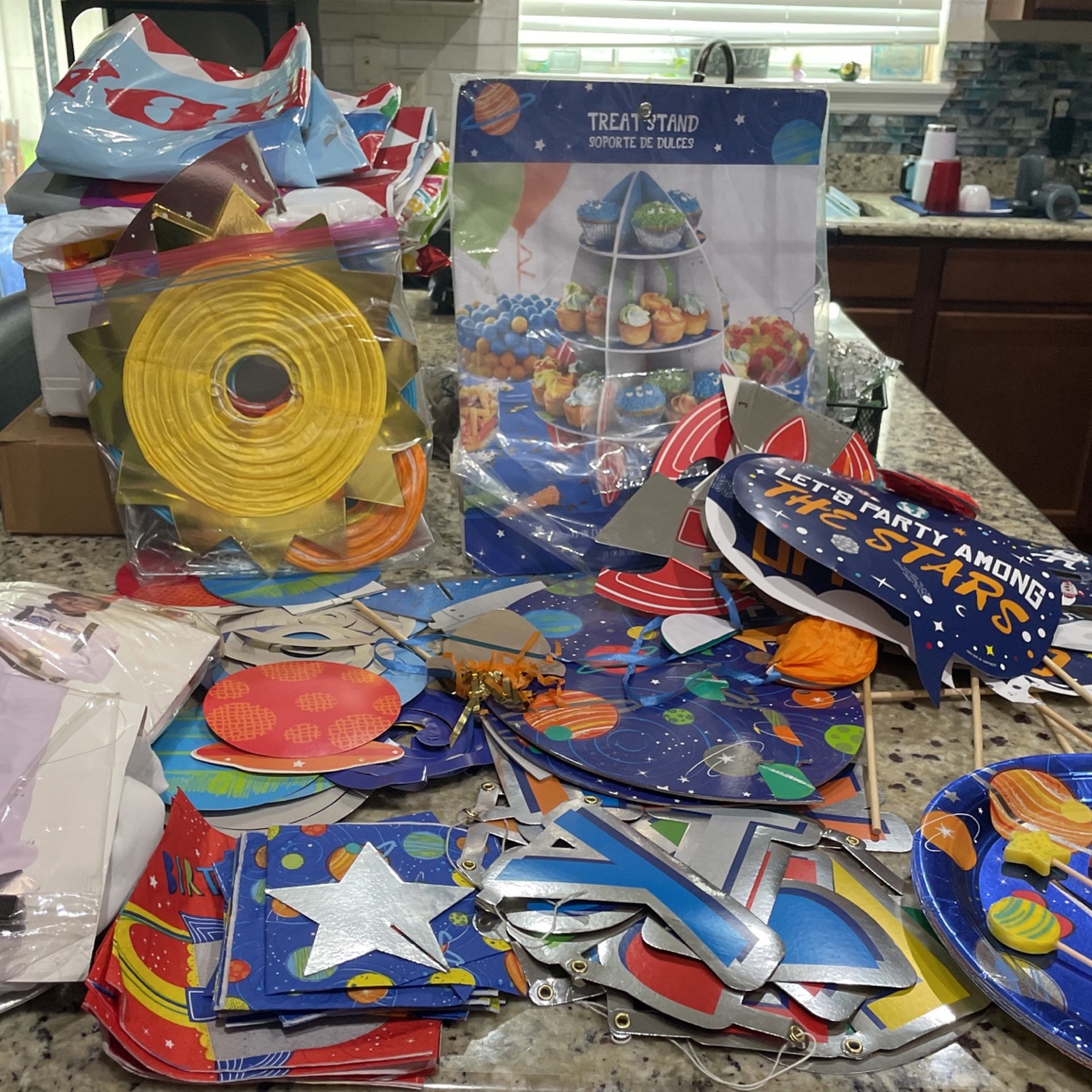 Blast Off Birthday Party Decorations