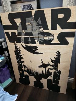 Star Wars wall art