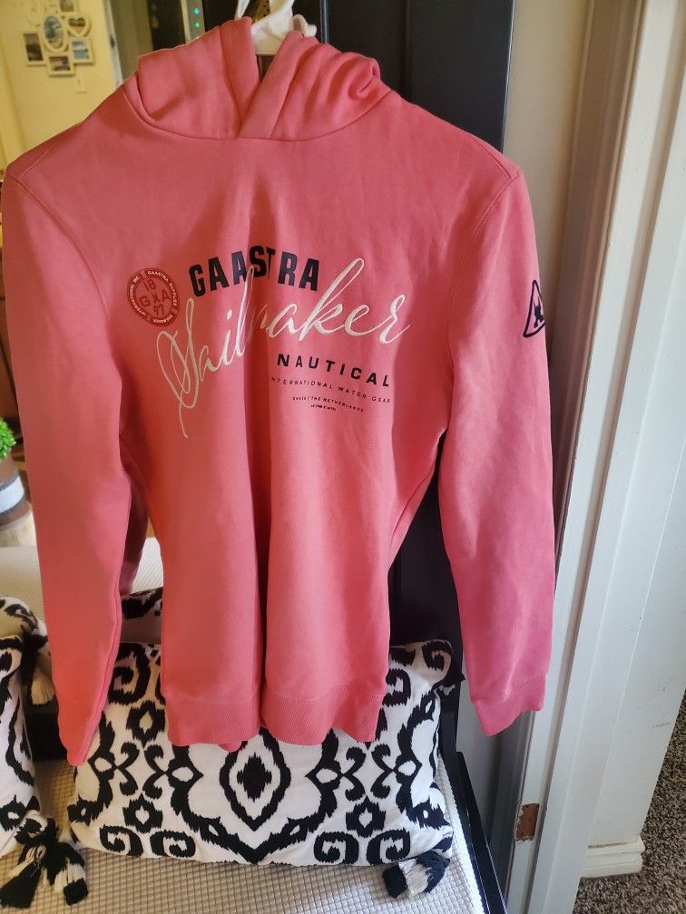 Ladies Hoodie Pink Medium 