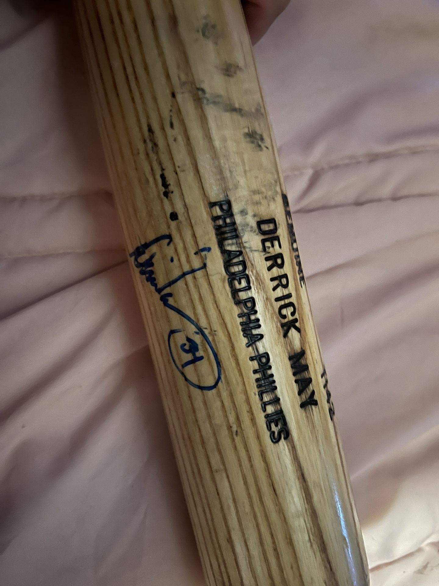 Phillies Game Used Bat