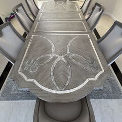 Hooker Furniture Sanctuary 9-Piece Dining Set – Epoque Table & Juliet