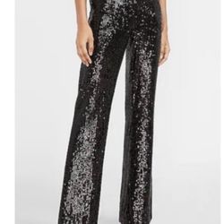Express black sequin Pants 