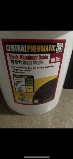 Black Aluminum Oxide 70 Grit Blasting Media