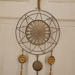 Metal Dreamcatcher Wall Hanging