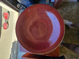 Vintage pottery platter