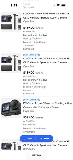 DJI Osmo Action 6 – Enhanced Combo