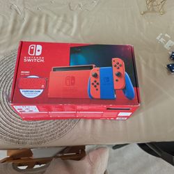 Nintendo Switch Mario Edition Open Box