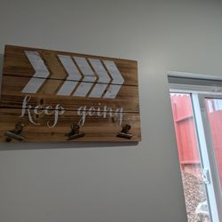 Keep going wall art