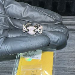 Men’s ring size 8,10,12 all 925 silver with moissanite diamonds 1.27 CT