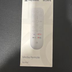 Media remote PS5