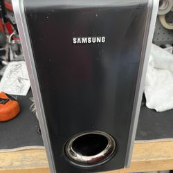 Samsung subwoofer for home audio 