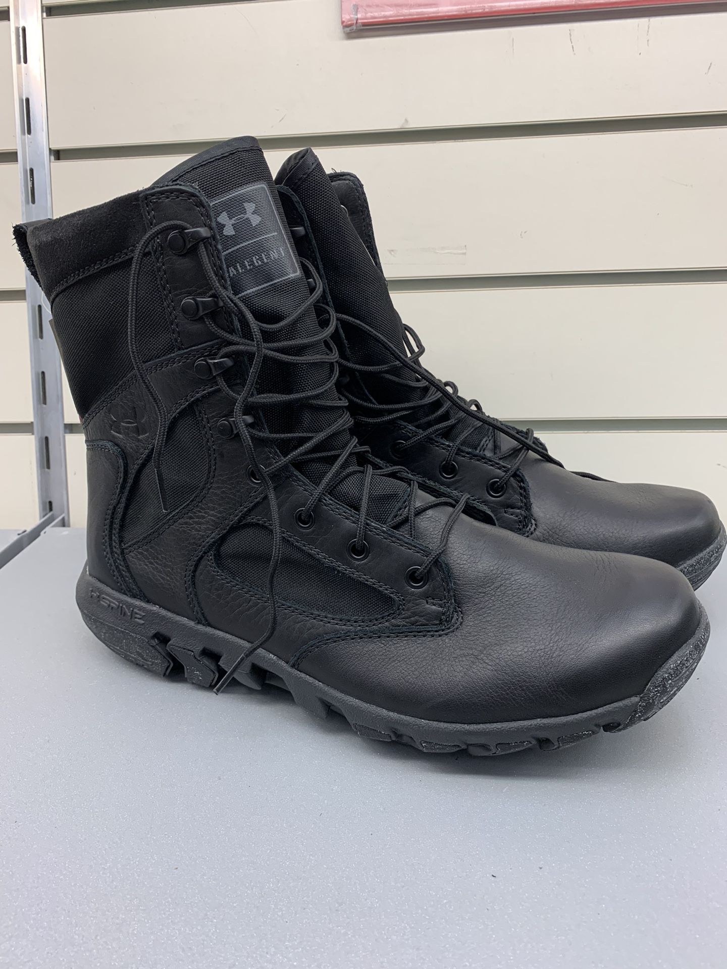 New Mens UNDER ARMOUR UA ALEGENT MEN'S TACTICAL BLACK BOOTS