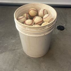 Used Leather Baseballs