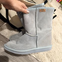 Genuine Emu Ridge Suede Boots