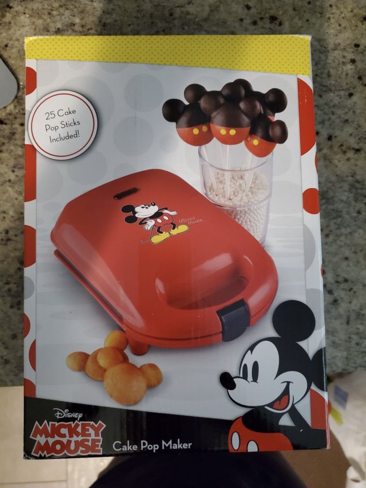 Mickey Mouse Cake Pop Maker