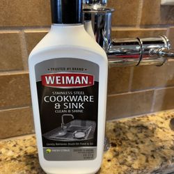 Weiman Stainless Steel Cookware & Sink Cleaner