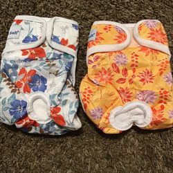 Small Female Washable Dog Diapers
