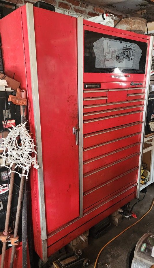 Snap On Tool Box Loaded With Tools + More